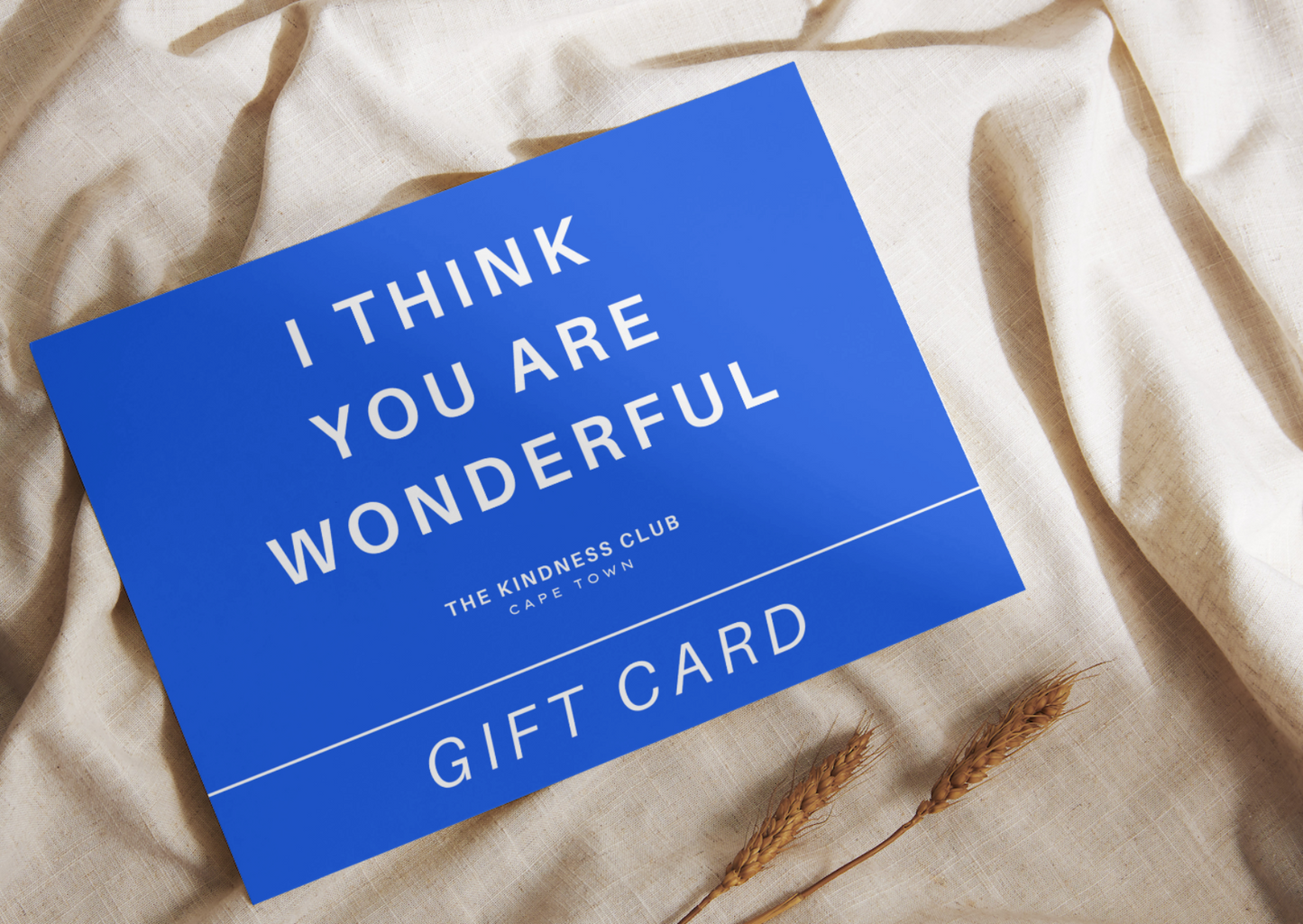 Digital Gift Card // The Kindness Club